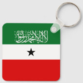 Flagge Somalilands Schlüsselanhänger (Rückseite)