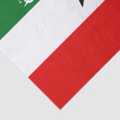 Flagge Somalilands Seidenpapier (Ausschnitt)