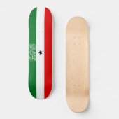 Flagge Somalilands Skateboard (Vorderseite)