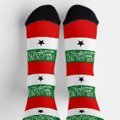 Flagge Somalilands Socken (Oben)