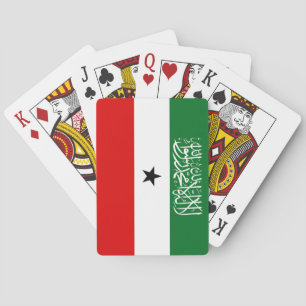 Flagge Somalilands Spielkarten