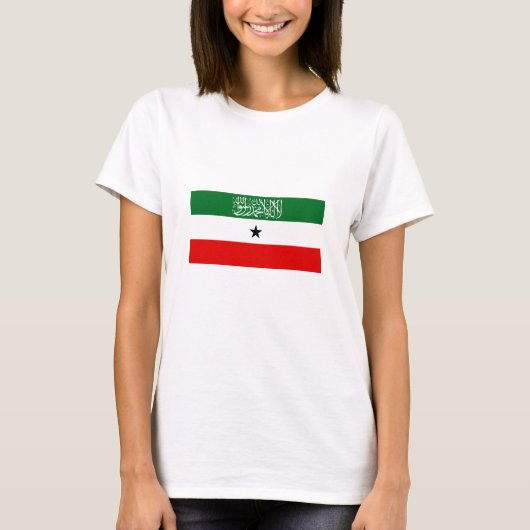 Flagge Somalilands T-Shirt (Vorderseite)