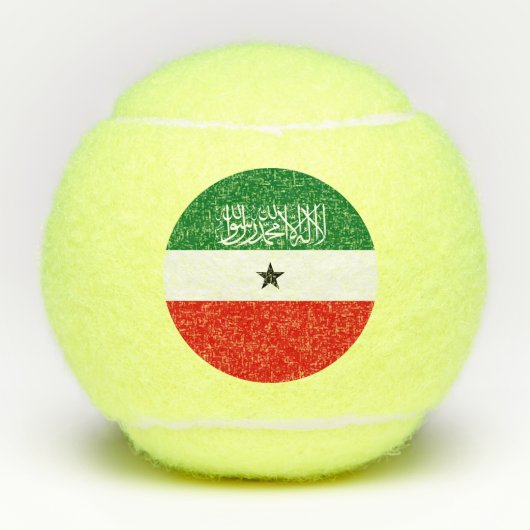 Flagge Somalilands Tennisbälle (Vorderseite)