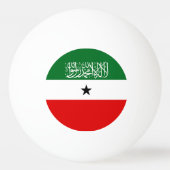 Flagge Somalilands Tischtennisball (Rückseite)