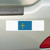 Flagge Spaniens Asturien Autoaufkleber (Auf Auto)