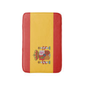 Flagge Spaniens Badematte (Vorderseite Vertikal)