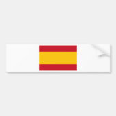 Flagge Spaniens, Bandera de España, Bandera Españo Autoaufkleber (Vorne)