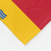 Flagge Spaniens - Bandera de Espana Fleecedecke (Ecke)