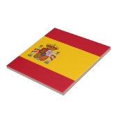 Flagge Spaniens - Bandera de Espana Fliese (Seite)