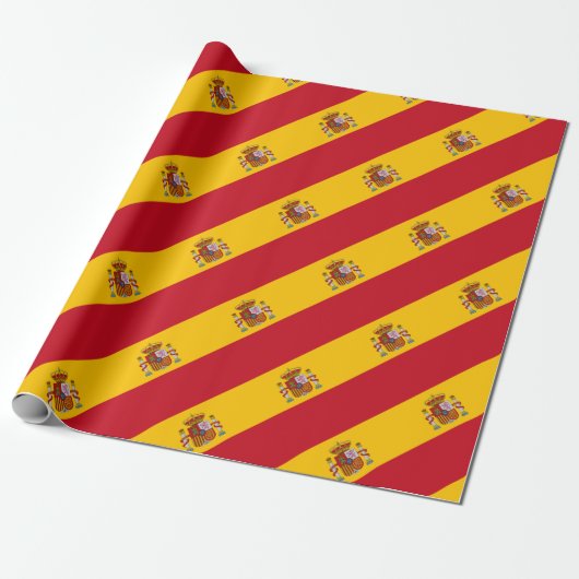 Flagge Spaniens - Bandera de Espana Geschenkpapier (Ungerollt)