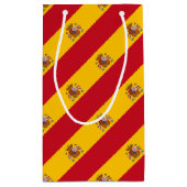 Flagge Spaniens - Bandera de Espana Kleine Geschenktüte (Rückseite)