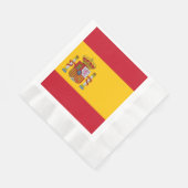 Flagge Spaniens - Bandera de Espana Serviette (Ecke)