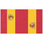 Flagge Spaniens - Bandera de Espana Tischdecke (Vorderseite (Horizontal))