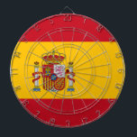 Flagge Spaniens Dartscheibe<br><div class="desc">Flagge Spaniens</div>