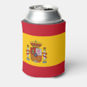 Flagge Spaniens Dosenkühler (Kanne Rückseite)