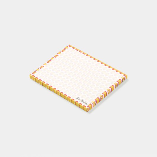 Flagge Spaniens Emojis Post-it Klebezettel (angewinkelt)