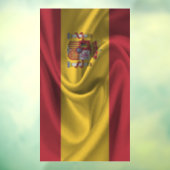 Flagge Spaniens Fensteraufkleber (Blatt 3)