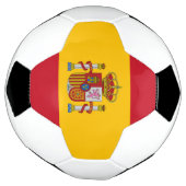 Flagge Spaniens Fußball (Gedreht)