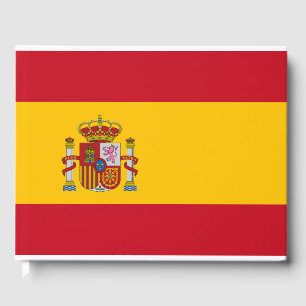 Flagge Spaniens Gästebuch