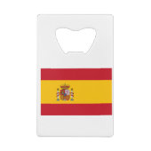 Flagge Spaniens Geldbeutel Flaschenöffner (Rückseite)