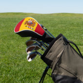 Flagge Spaniens Golf Headcover (In SItu)