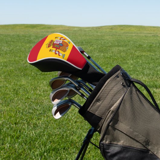 Flagge Spaniens Golf Headcover (In SItu)