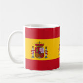 Flagge Spaniens Kaffeetasse (Links)