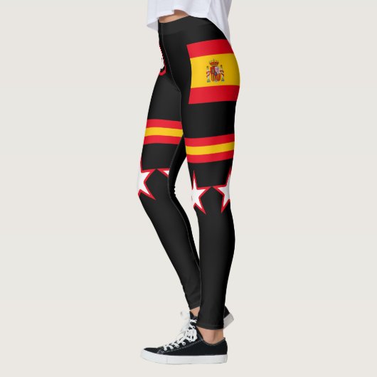 Flagge Spaniens Leggings (Links)