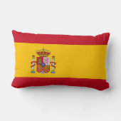 Flagge Spaniens Lendenkissen (Rückseite)