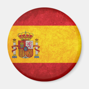 Flagge Spaniens Magnet
