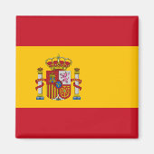 Flagge Spaniens Magnet (Vorne)