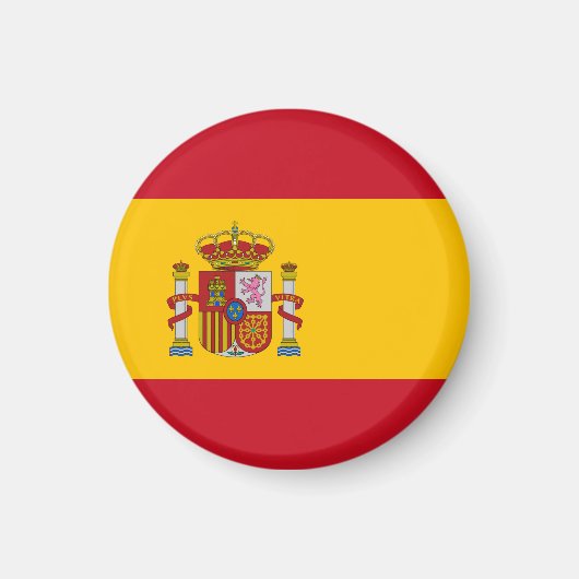 Flagge Spaniens Magnet (Vorne)