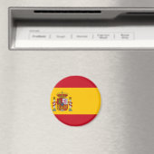Flagge Spaniens Magnet (In Situ (Geschirrspüler))