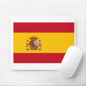 Flagge Spaniens Mousepad (Mit Mouse)