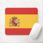 Flagge Spaniens Mousepad (Mit Mouse)