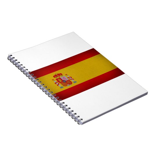 Flagge Spaniens Notizblock (Rechte Seite)