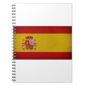 Flagge Spaniens Notizblock (Vorderseite)