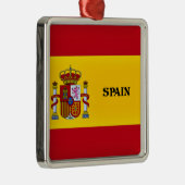 Flagge Spaniens Ornament Aus Metall (Rechts)