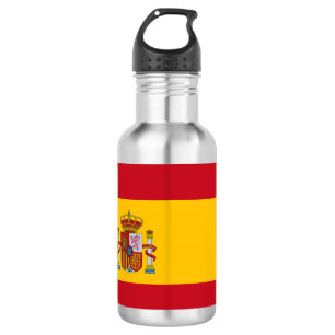 Flagge Spaniens / Papiertasse der spanischen Flagg Edelstahlflasche