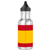 Flagge Spaniens / Papiertasse der spanischen Flagg Edelstahlflasche (Rechts)