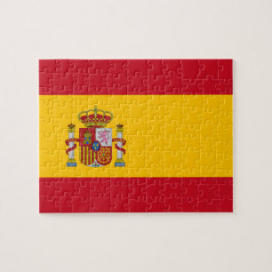Flagge Spaniens Puzzle