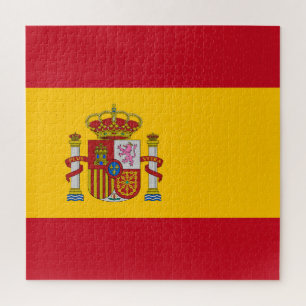 Flagge Spaniens Puzzle