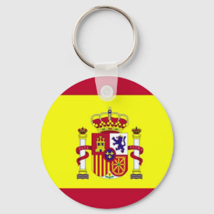 Flagge Spaniens Schlüsselanhänger