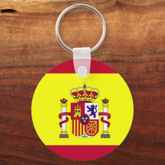 Flagge Spaniens Schlüsselanhänger (Vorderseite)