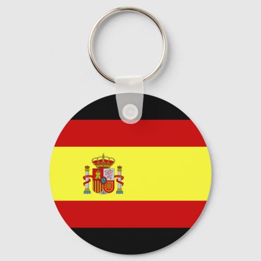 Flagge Spaniens Schlüsselanhänger (Vorderseite)