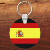 Flagge Spaniens Schlüsselanhänger (Vorderseite)