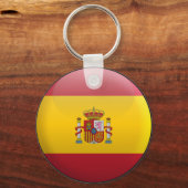 Flagge Spaniens Schlüsselanhänger (Vorderseite)