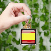 Flagge Spaniens Schlüsselanhänger (Hand)