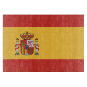 Flagge Spaniens Schneidebrett