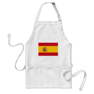 Flagge Spaniens Schürze